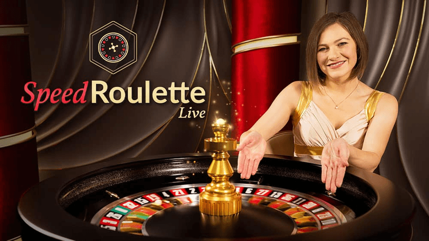 Speed Roulette Live de Evolution con crupier