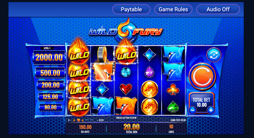 Wild Fury Jackpots