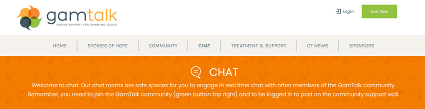 GamTalk – espace de discussion et soutien entre pairs