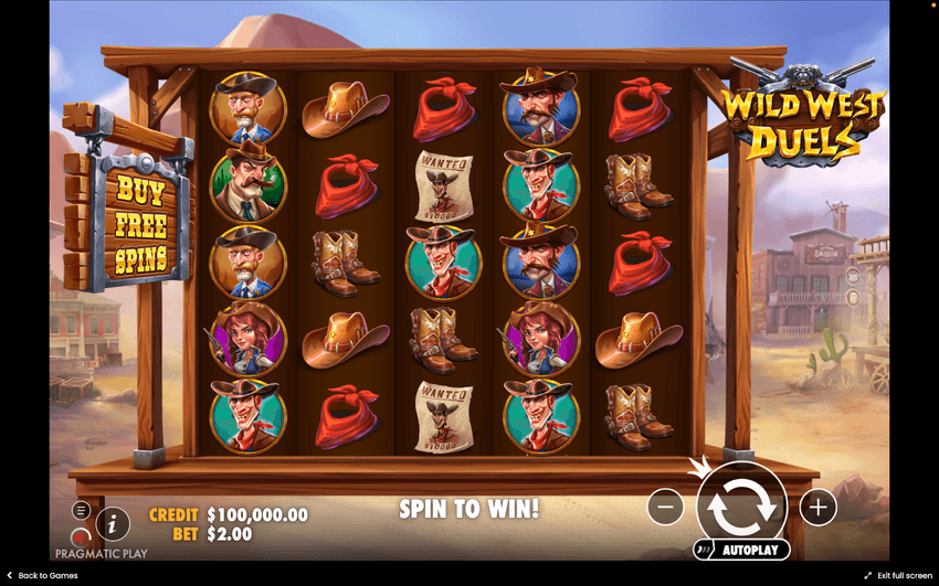 Wild West Duels Jackpot slot online