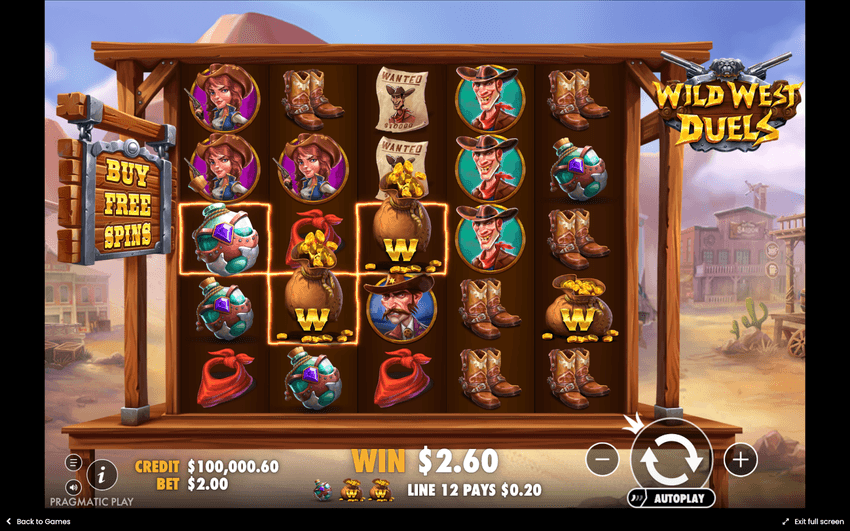 Wild West Duels Jackpot big win