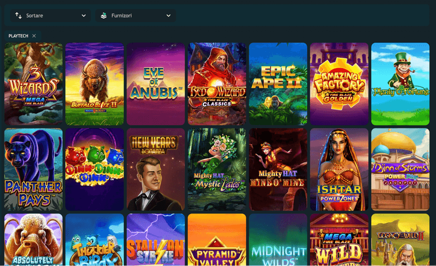 King Casino – jocuri Playtech Catalogul Playtech la King Casino cu Fire Blaze, Age of The Gods și alte sloturi Playtech