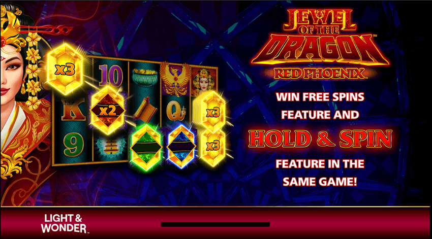Jewel of the Dragon Red Phoenix free spins feature Jewel of the Dragon Red Phoenix free spins