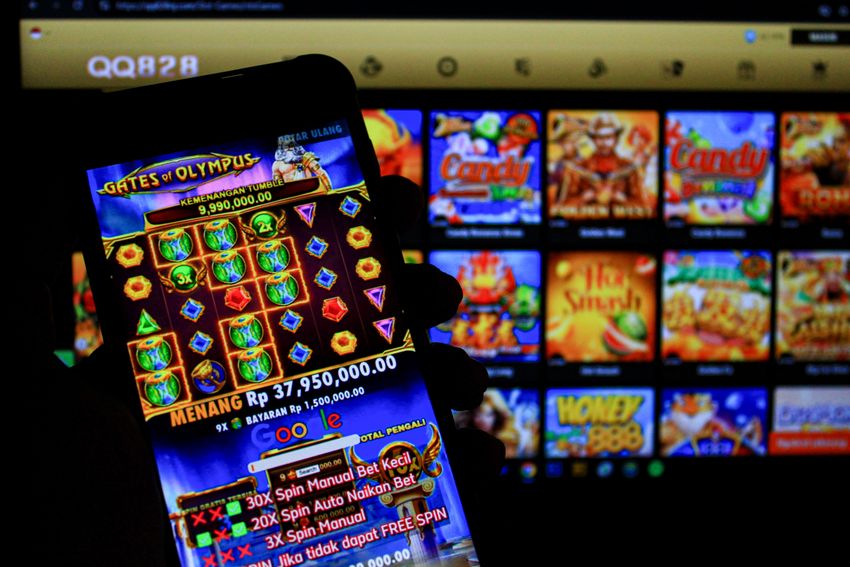 slot game interface across desktop and mobile screens
