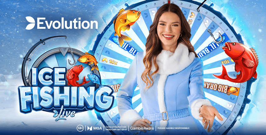 Ice Fishing Live de Evolution Gaming