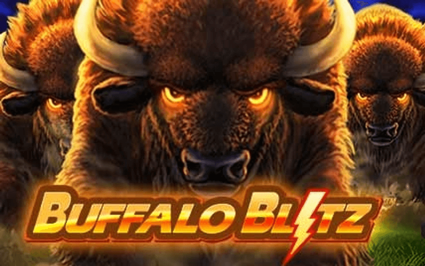 Buffalo Blitz de Playtech Portada de la slot Buffalo Blitz de Playtech