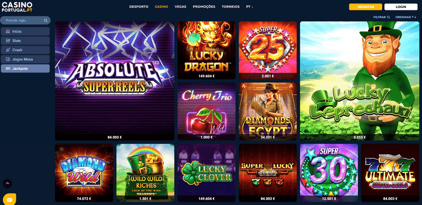 CasinoPortugal Jackpots