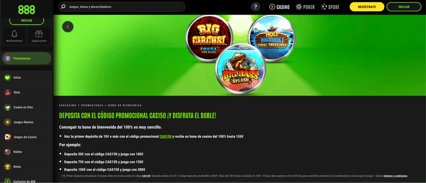 Bono de 888 Casino para slots NetEnt Bono de bienvenida de 888 Casino para juegos de NetEnt