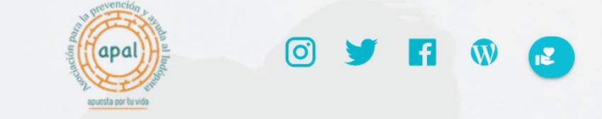 Logotipo APAL asociación ludopatía Madrid