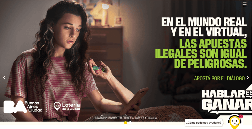 Advertencia oficial sobre riesgos del juego ilegal Campaña contra apuestas ilegales de Lotería de la Ciudad