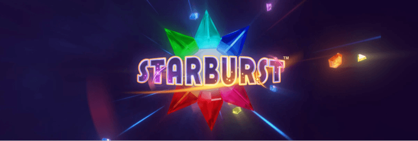 Starburst de NetEnt Pantalla de inicio de Starburst de NetEnt
