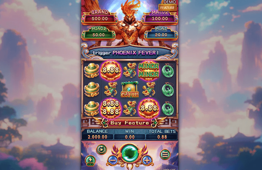Phoenix Fever slot gameplay
