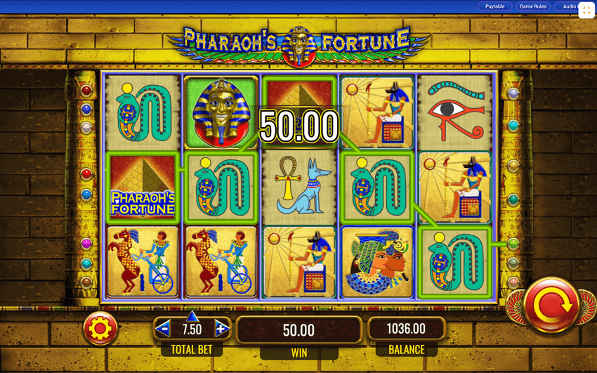Pharaoh’s Fortune slot Pharaoh’s Fortune big win