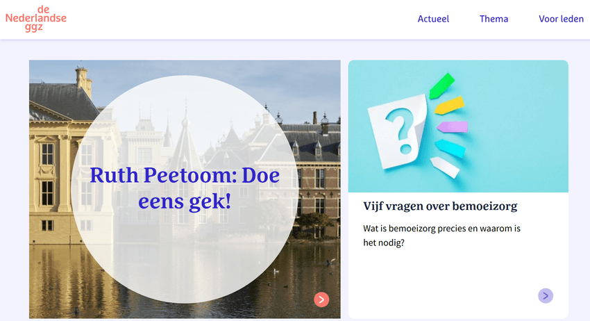 Nederlandse GGZ – psychische zorg en behandeling van verslaving