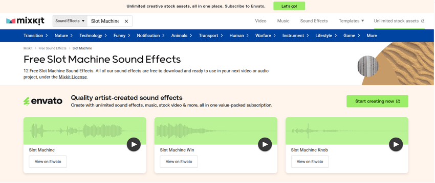 Mixkit.co Mixkit.co screenshot