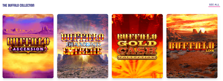 The Buffalo Collection slot games