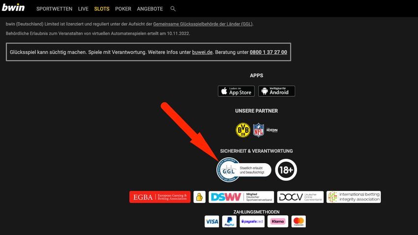 Merkmale eines legalen deutschen Casinos