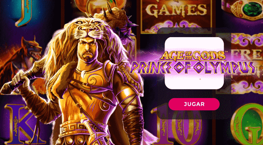 Age of the Gods Prince of Olympus – jackpot en red Age of the Gods Prince of Olympus jackpot