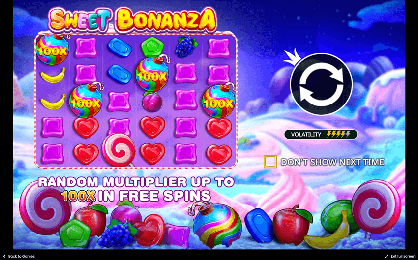 Multiplicadores de Sweet Bonanza en los giros gratis Tiradas gratis de Sweet Bonanza con multiplicadores de hasta 100x